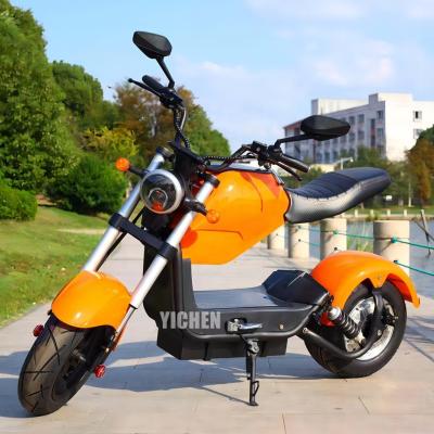 China Road Legal Powerful Electronic Scooter EEC C1 Electric Motorbike Scooter EEC 1500w City Battery YICHEN Scoters 50 kmh Dismountable Electric Update for sale