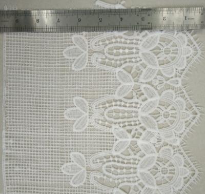 Chine Trayez l'équilibre décoratif de dentelle de poly tissu de dentelle pour des vêtements de Fashional à vendre