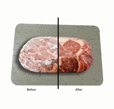 China Defrosting Food Tray Tools Accessories Viable Fast Thawing Quick Defrosting Tool Tray Defrost Thaw Frozen Meat for sale