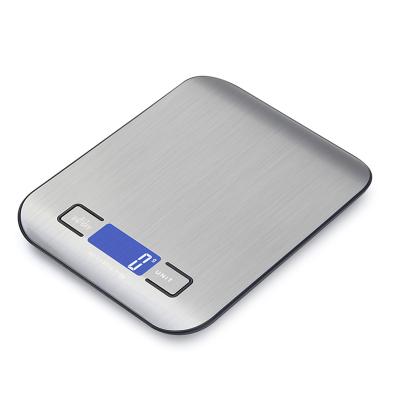 China Home Kitchen Stainless Steel Small Accurate Measuring Weight 5kg Bake Kitchen Scale for sale