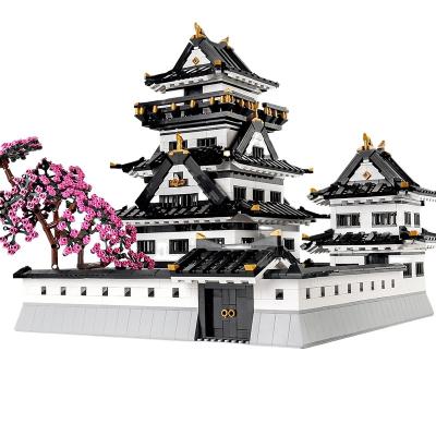 China Famous Building Toy Mold King 22006 Architecture Building Block MOC Himeji Castle Model Kits Assembly Bricks Toys New Children Christmas Gifts for sale