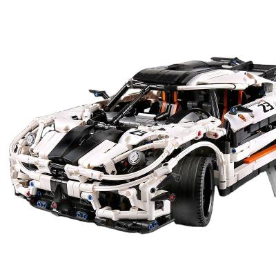 China DIY TOY Mold King 13120 Nismos Nissans Top Speed ​​Racing R35 Sports Car Building Blocks Brick Kids Christmas Gifts GTR MOC-20518 for sale