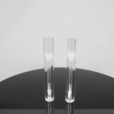 China Cosmetics wholesale eco-friendly round clear round lip gloss tube 3.2ml lip gloss tube packaging for sale