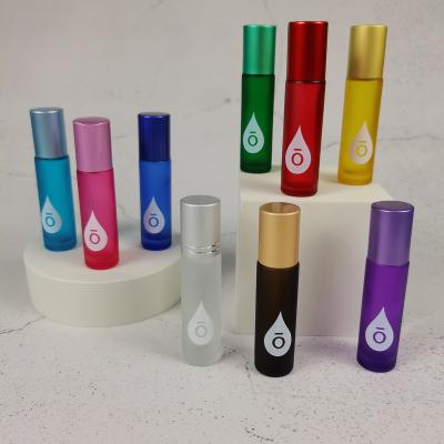 China Fashion Cosmetic Essential Oil Bottle 10ml Roll On Bottles For Essential Oils for sale