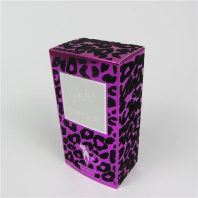 China Recyclable Custom Design Luxury Cardboard Paper Perfume Bottle Packaging Gift Box for sale