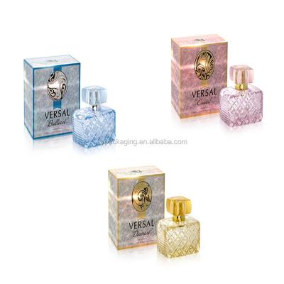 China Good quality recyclable 100ml perfume spray bottle box custom glass perfume packaging box with logo for sale