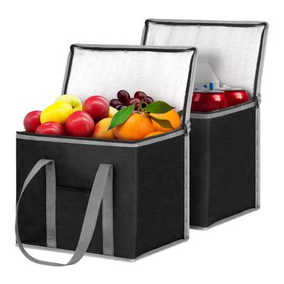 China Wholesale Waterproof Reusable Freezable Insulated Nonwoven Folded Cooler Bag For Men for sale