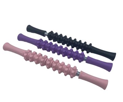 China Multicolor Durable Fitness Yoga Body Muscle Roller Massager Stick for sale