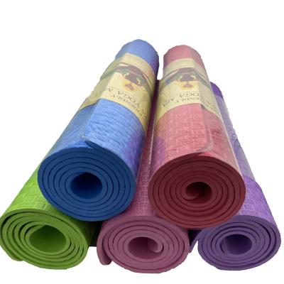 China Durable Affordable And Easy To Use Material Bamboo Line Of Yoga Mat EVA Mats for sale