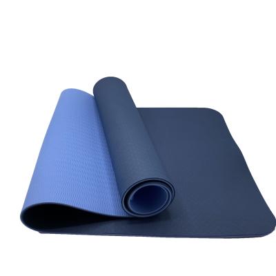 China Eco-Friendly Folding Yoga Tape Durable Exercise Gymnastic Rubber Mat for sale