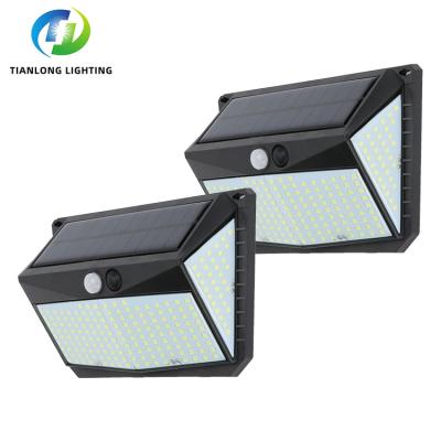 China High Brightness IP65 Outdoor Motion Sensor Waterproof ABS SMD 20w Outdoor Solar Garden LED Wall Lamp for sale