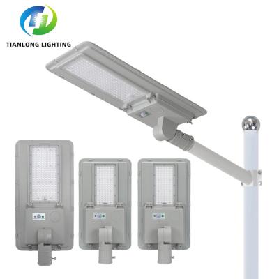 China Wholesale IP65 60 100 180W Road ROAD Waterproof Aluminum Integrated SMD Outdoor All In One LED Solar Street Light for sale