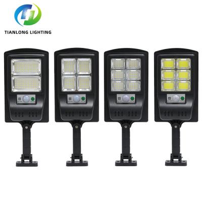 China Hot Sale IP65 ABS COB SMD 20w 30w 40w Waterproof ROAD Stadium Outdoor Integrated All In One Solar LED Street Lights for sale