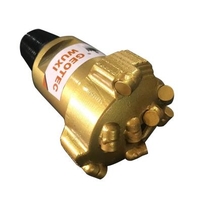 China gold 56 76 mm P9 type coring Cr 50 thread Pdc drill Bit Te koop