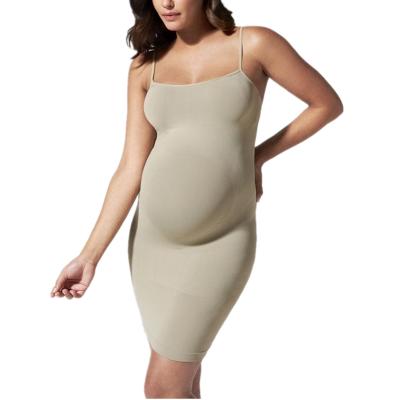 China Wholesale Radiation Protection OEM ODM Seamless Maternity Over The Pump Pregnancy Cami Slip Dress Clothes for sale