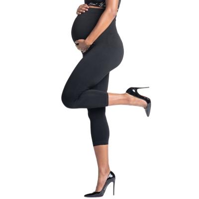 China Antibacterial Maternity Leggings Over Night Extra Belly Supplement Not See Through Maternity Pants for sale