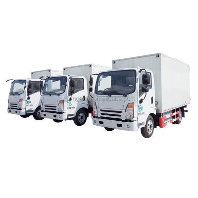 China Aluminum Cargo 4*2 Box Truck For Sale Electric Truck EV Truck for sale