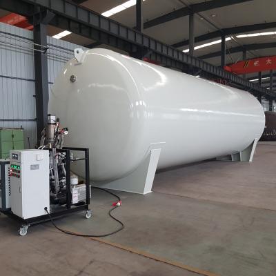 China energy & Mining 60000 Liters Cryogenic Tank For Liquid LNG Oxygen / Nitrogen Acetylene for sale