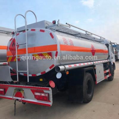 China 4*2 fuel tank factory price oil tanker truck qixing 1-10T for sale