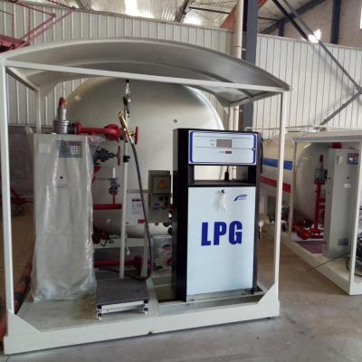 China Building material stores 20,000 liters of LPG filling station (automatic gas station) on sale for sale