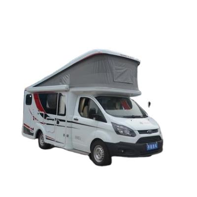 China Motorhome travel trailer with double pusher trailers from original factory 5995*2050*2280 for sale