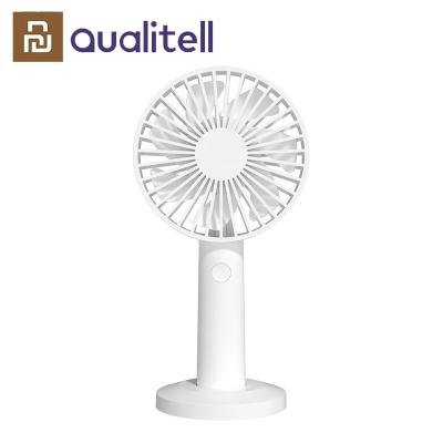 China Hotel Xiaomi Qualitell Mini Fan Portable Handheld USB Fans Rechargeable Appliances Air Cooler Travel Hand Floor Standing Desk Fan for sale