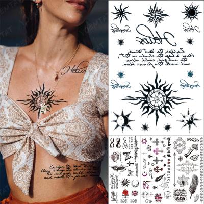 China Waterproof Temporary Body Art Arm Wrist Leg Fake Tatoo for Women Men for sale