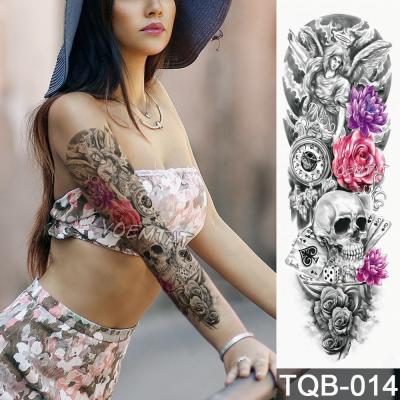 China Temporary Women Body Tatoo Stickers Arm Fake Sleeves Waterproof Temporary Tattoo /Tato Men for sale