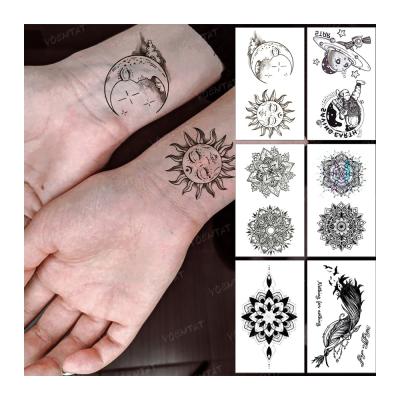 China YOEMTAT K Models Moon Sun Planet Anime Temporary Wholesale Movie Waterproof Temporary Mini Tattoo Sticker Tatoo Child Arm Sticker for sale