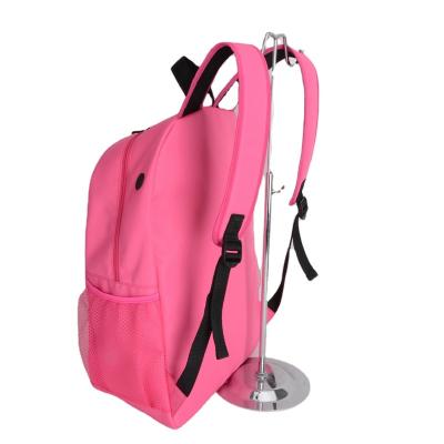 China Wholesale Waterproof Waterproof Travel Custom Color Woman Roll Up Roll Up Office Pink Backpack for sale