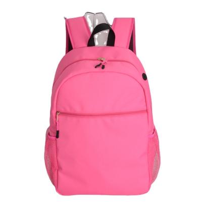 China New Large Capacity Bag Fashionable Waterproof Nylon Pink Laptop Backpack Women China Factory for sale