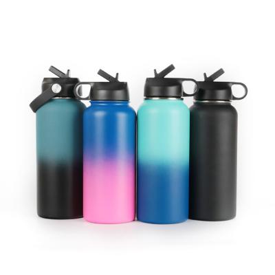 China Sustainable Eco Friendly Wide Mouth Insulated Vacuum Stainless Steel Water Bottle Recycled for sale