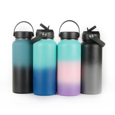 China Sustainable Wholesale Stainless Steel Flask Double Wall Water Bottle Vacuum-seal-Coffee Mug for sale