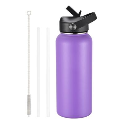 China Business 1L Vacuum Flask Stainless Steel Thermal Insulation Kettle Water Bottle Yoga Fitness for sale