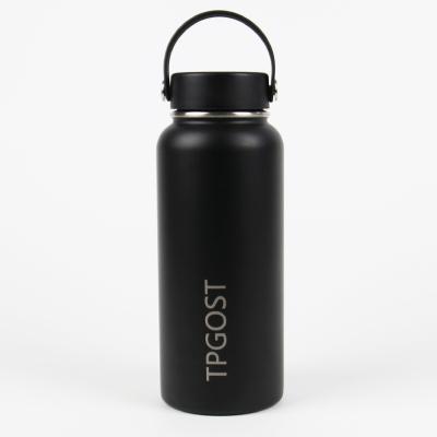 China TPGOST Business Stainless Steel Flask Double Wall Water Bottle Thermal Vacuum Insulated Sports Bottle for sale