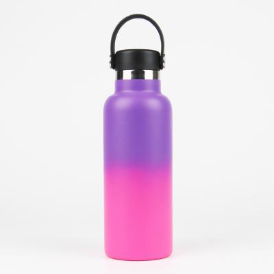 China Business Stainless Steel Standard Wall Insulated Water Bottle Double Mouth Vacuum Flask Keep Hot And Cold Water For 24 Hours for sale