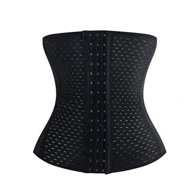 China Antibacterial Women's Underbust Weight Loss Latex Sports Belt Waist Trainer Corsets for sale