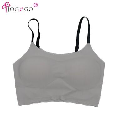 China Anti-Static Premium Professional Soft Sport Padded Breathable Sleep Lift Seamless Yoga Bra for sale