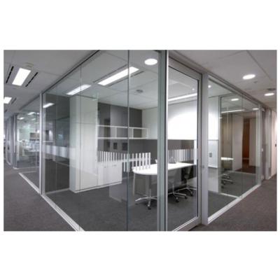 China Factory price modern home decorative commercial restaurant office furniture aluminum glass wall partition for sale