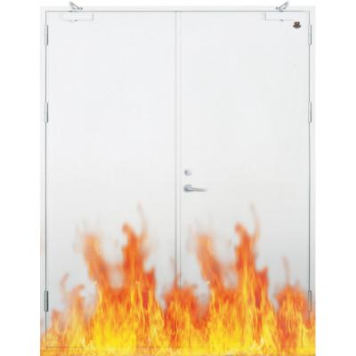 China Yekalon Modern Steel Fire Rated Door With Certification Fire Proof Door FSD-001 for sale