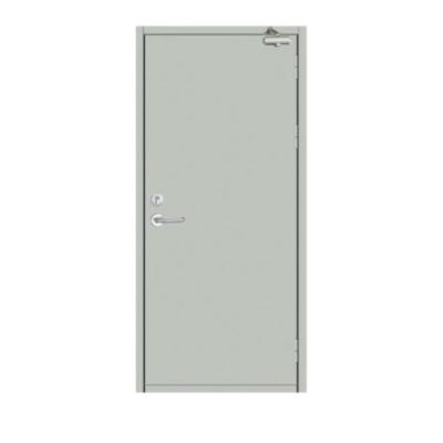 China Modern Metal Emergency Exit Door 2 Hours Fire Resistant Steel Security Doors for sale