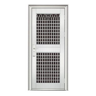 China SSD-004-A Metal Door Security Stainless Steel Grill Door Traditional Design Door for sale