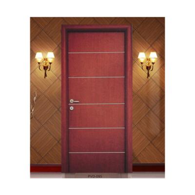 China Yekalon Modern Hot Sale Interior MDF Door Engineering Series Engineering Cheap MDF Door for sale