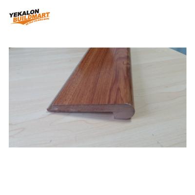 China Yekalon Indoor Easy Installation New Arrival Decoration Stair Nose Laminate Tile for sale