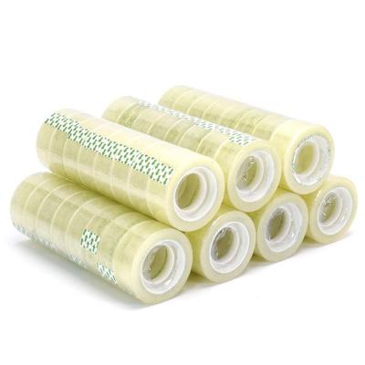 China Waterproof High Adhesion Loud Sealing Tape Stationery Paperboard Low Adhesive Tape Strong Packing Tape for sale