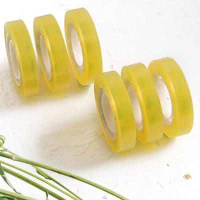 China Non-toxic And Tasteless Stationery Tape Waterproof Easy Tear Bopp Packing Adhesive Tape With Customized Logo for sale