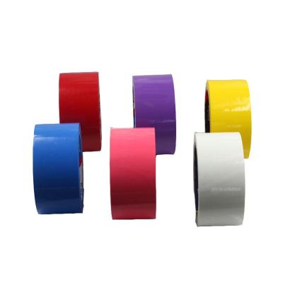 China Waterproof Custom Color Single Sided Packing Tape Box Seal Adhesive Tape For Bopp for sale