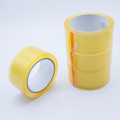 China Waterproof Personalized Transparent Adhesive Tape Bopp Seal Trim Tape For Packaging for sale