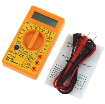 China AC 1000V Portable Handheld Manual DC 750V Digital Multimeter LCD Display DT830B Universal Meter DT830B Te koop