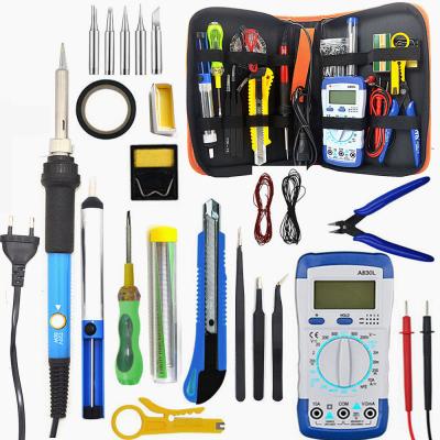 China Machinery Repair Shops Welding Iron Kit 60W Electric Welding Iron Kit Tool Kit With Temperature Controller Te koop